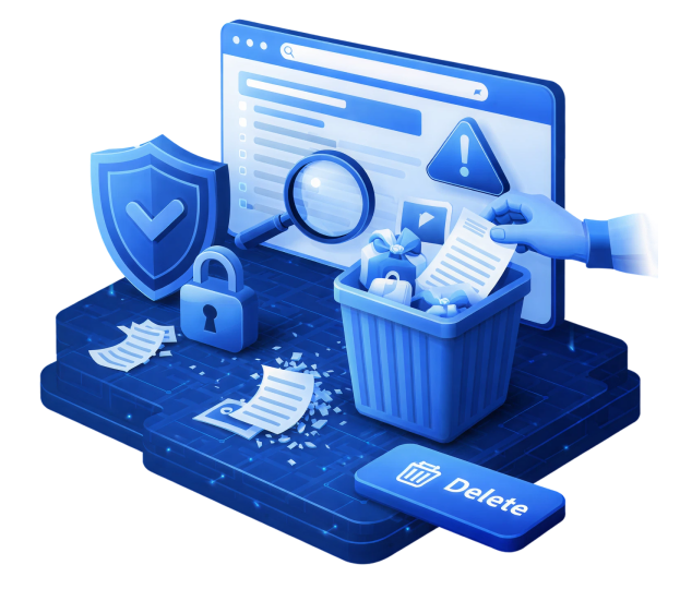 Удаление информации